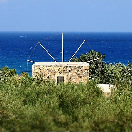 Authentic Cretan Stone Windmill Vila Sitia  Exterior foto