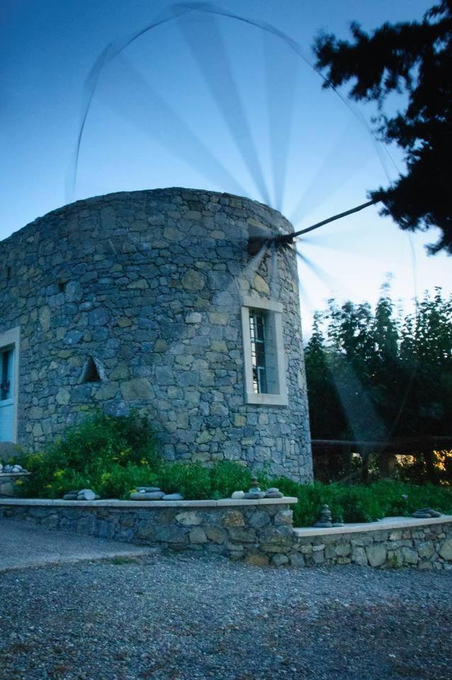 Authentic Cretan Stone Windmill Vila Sitia  Exterior foto