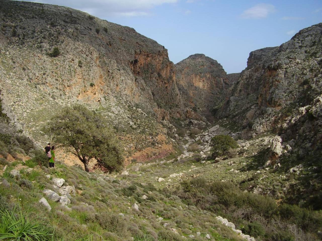 Authentic Cretan Stone Windmill Vila Sitia  Exterior foto